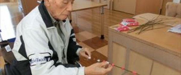 🎍入居者の方々もお正月の準備です😀