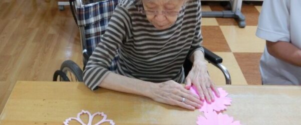 特養ユニット型・工作クラブ