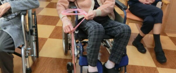 ユニット型特養　節分行事