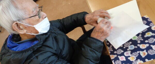 2月お持ち帰りレク行いました(^▽^)/