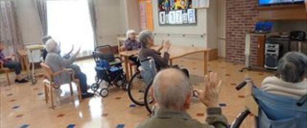 リハビリ体操をしました😀