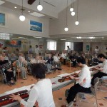 ５月の誕生会に大正琴のハーモニー様が来苑してくれました